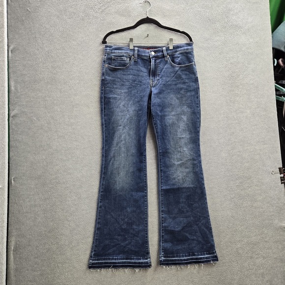 Lucky Brand Denim - Lucky Brand Women Jeans 10/30A Blue Denim Bootcut 29.5" Inseam Raw Hem